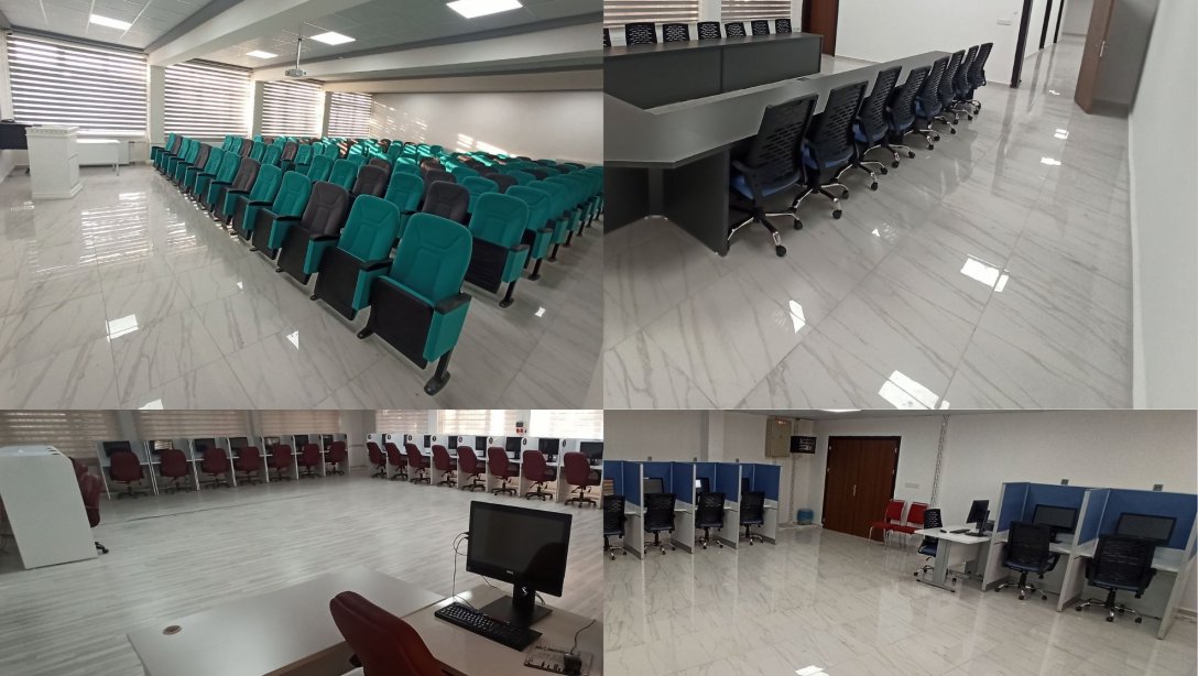 Nevşehir Ölçme Değerlendirme Merkezi ve E-Sınav Merkezinin Tadilatı Tamamlandı.