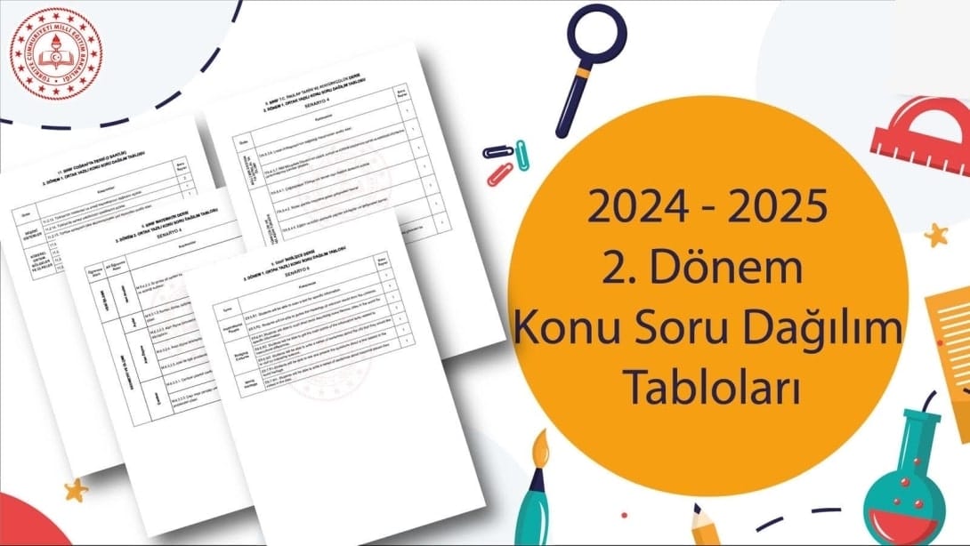 İKİNCİ DÖNEM ORTAK YAZILI SINAVLARA YÖNELİK 